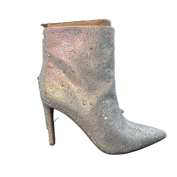 INC International Concepts  Reisa6 AB Rhinestone Boots Size 8 1/2 - Picture 2 of 7